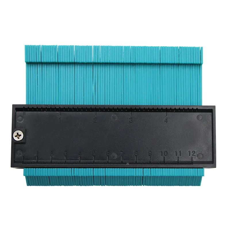 12cm Shape Contour Gauge Profile Tool Plastic Contour Copier Measuring Instruments Shape Gauge Duplicator Contour Template Tools
