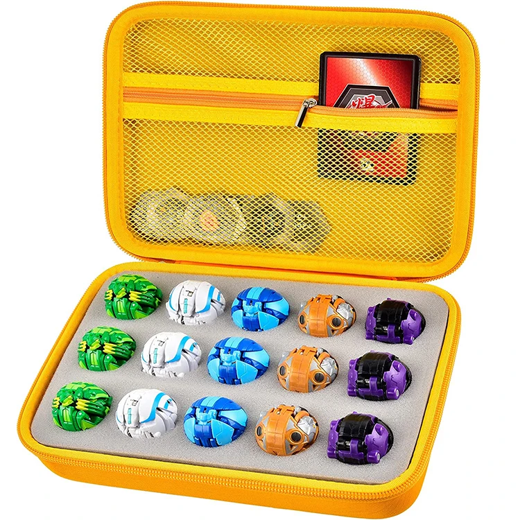 Toy EVA Storage Box Toy Organizer Holder for Bakugan Battle Planet Toy Suitcase Case