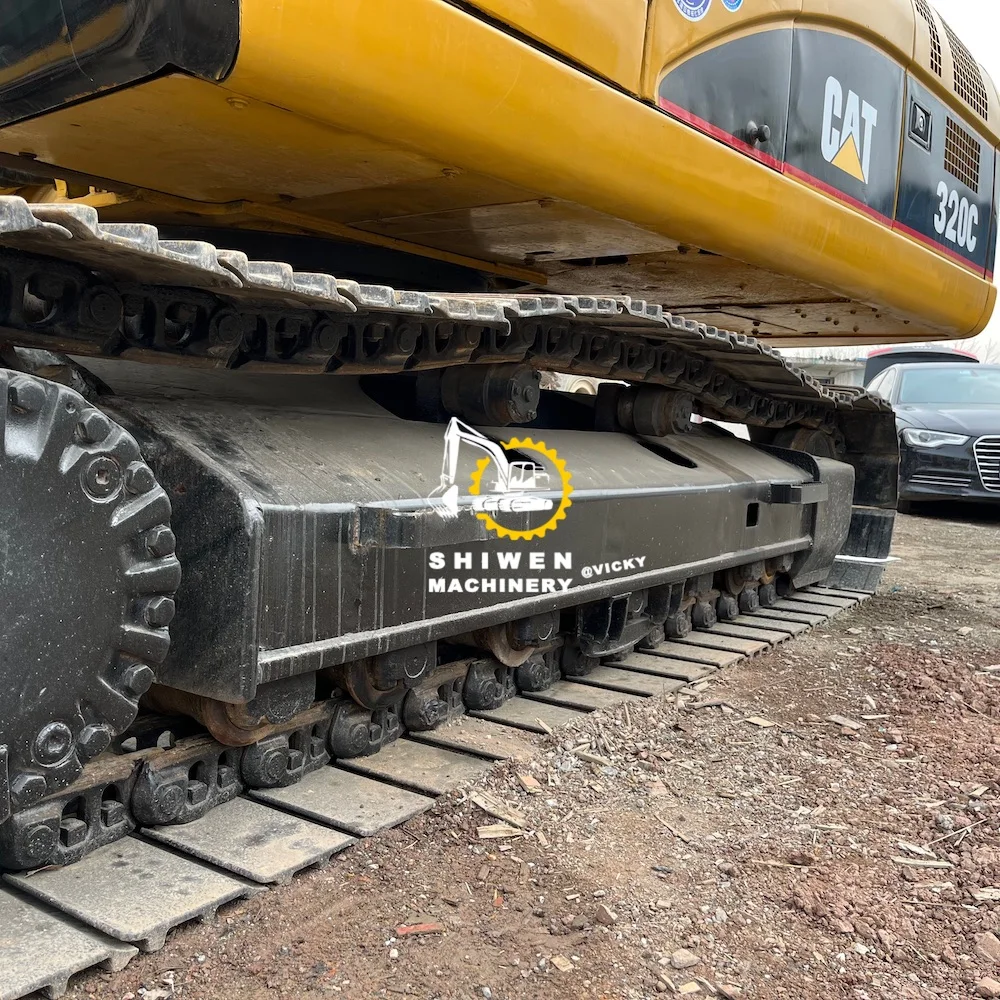 Used CAT 320C 320CL 320D 320D2 320GC excavator, secondhand Caterpillar CAT320c with Mitsubishi 3066 engine good performance