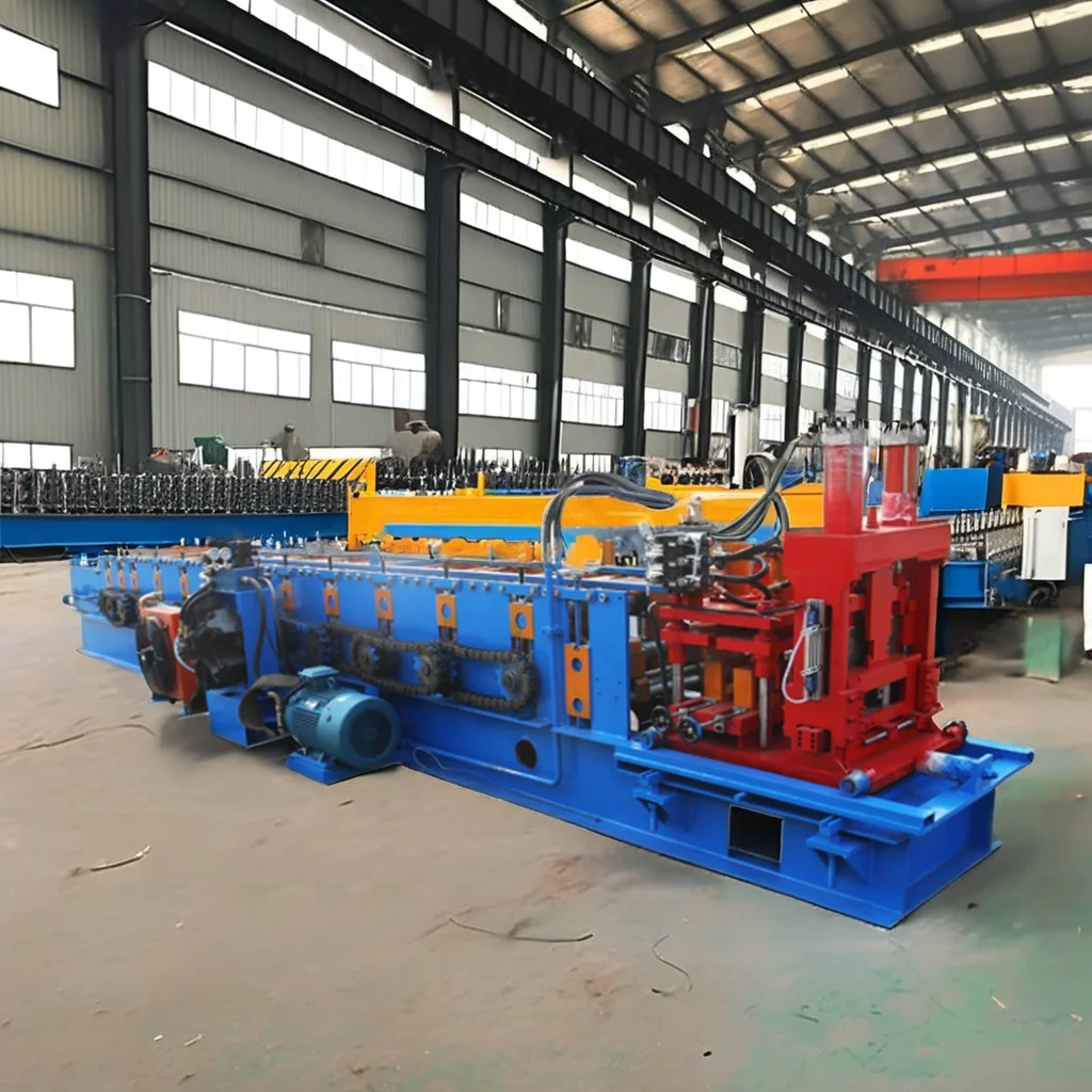 Automatic Roll Forming Machine For C Chanel Purlin Metal With The Size Of C-shape Purlin:C80-C300