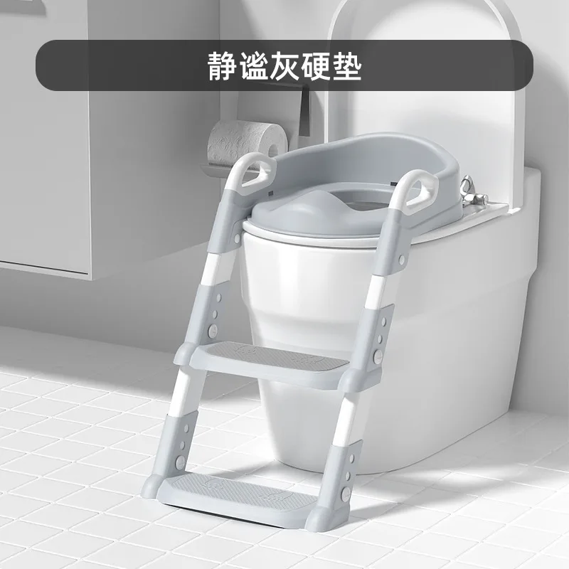 Wholesale Adjustable Baby Kids Toilet Potty Training Seat With Step Stool Ladder