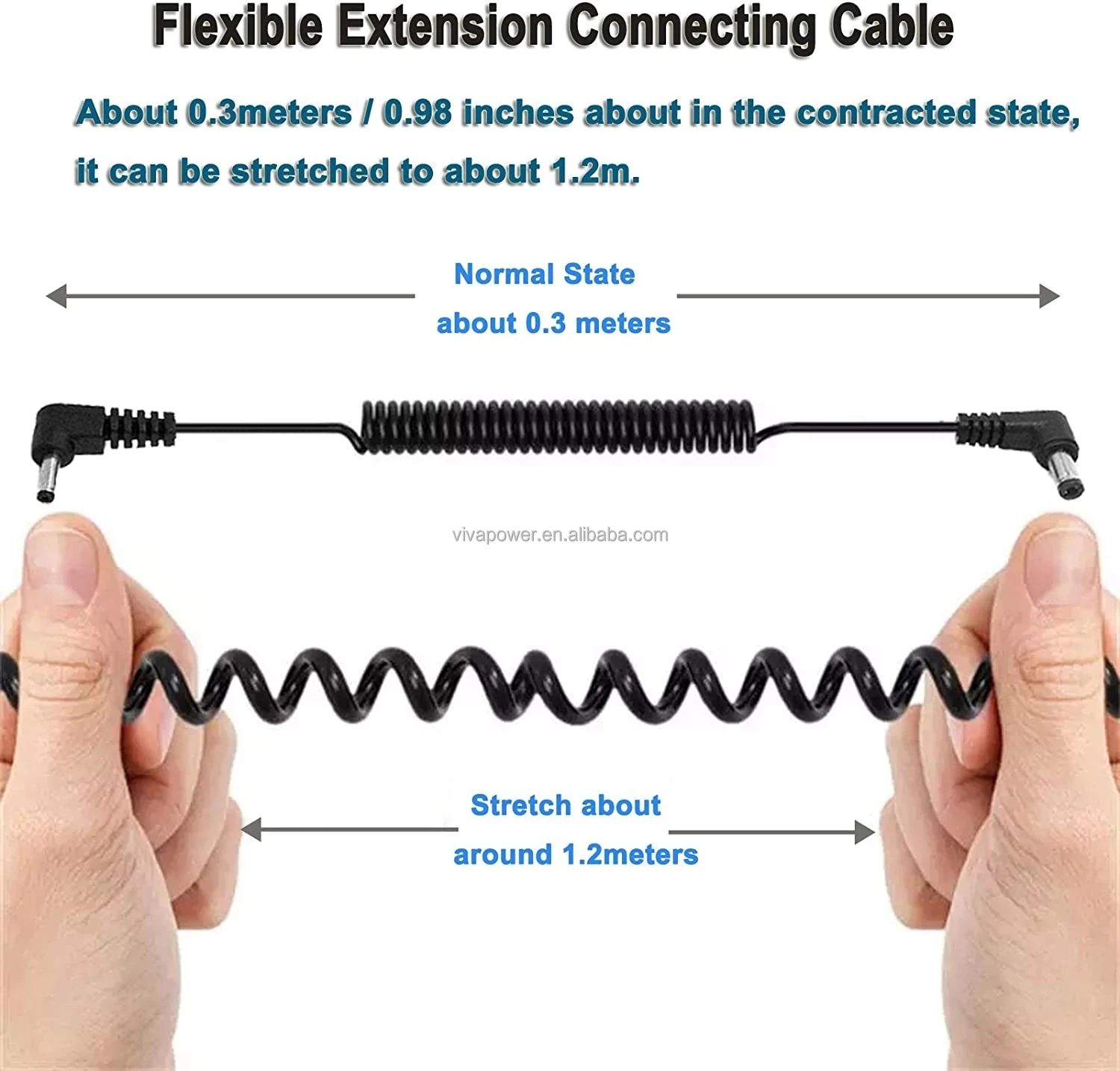 DR E8 DC Coupler+3011 To 5521 Male Spring Cable LP-E8 Dummy battery For Canon EOS T3i T4i T5i 550D 600D 650D 700D Kiss X4 X5 X6