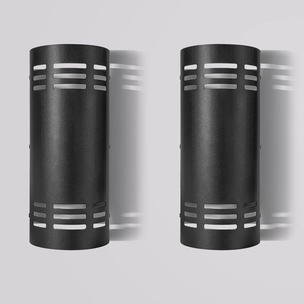 Modern Design Outdoor Wall Sconce IP65 Waterproof LED Up And Down Wall Lights 5CCT Switchable LED Wall Lights