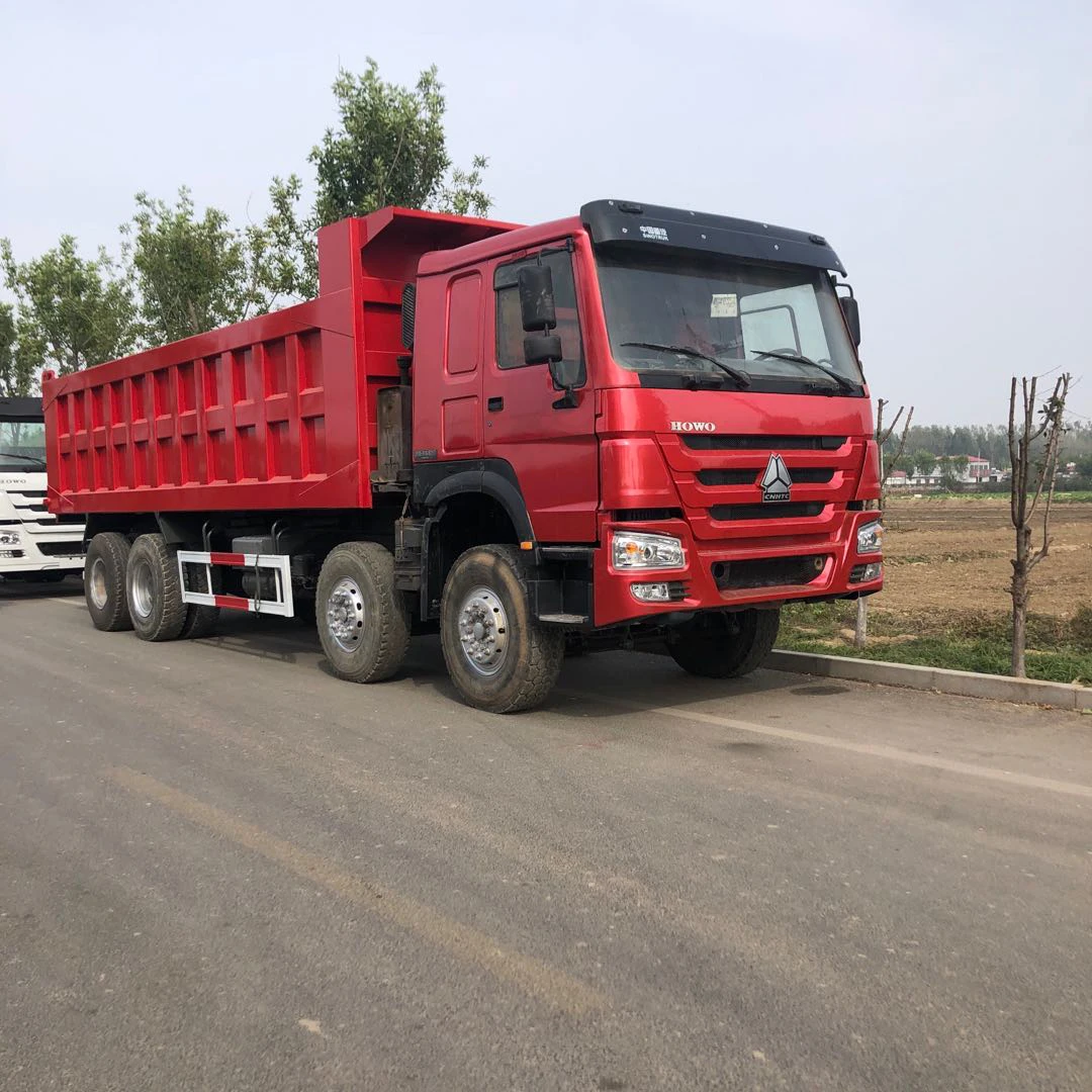 Недорогой Sinotruk Howo 8*4 б/у самосвал 40 60 тонн дизельный двигатель грузовой автомобиль евро 2