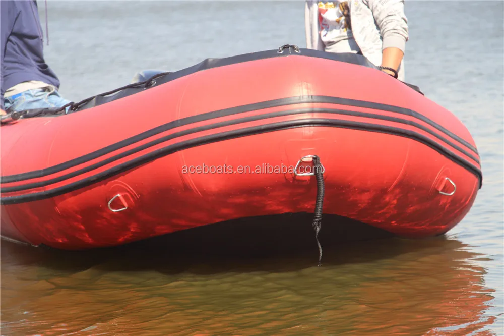 Factory 3.8m 4.2m 4.8m 5m Aluminum Bottom Floor Mariner Portable Inflatable Boat with Zodiac Style
