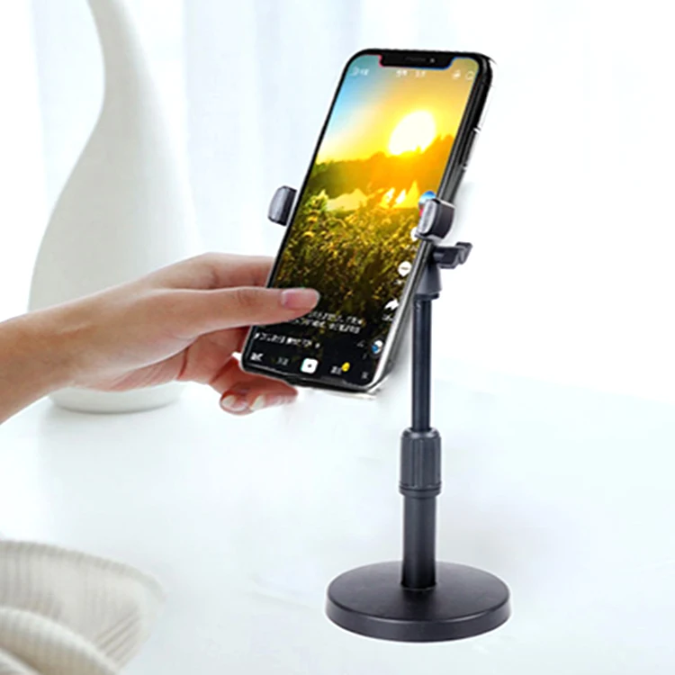 New arrivals Adjustable Tablet Stand Phone Clip Holder Desktop Lazy Bracket Mount Support phone holder