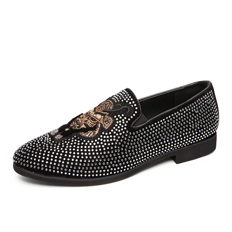 
Indian Fashion Best Brand Loafers Bright Leather Italian Handmade Men Genuine Leather Moccasin Shoes 