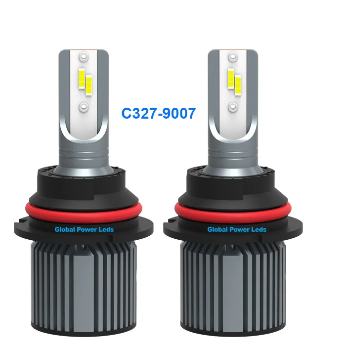 
new 9007 led headlight hi/lo beam globalpowerleds factory led car fog light competitive price C327 60W 9007 led headlight 