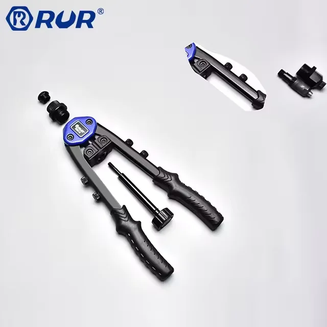 Dual purpose labor-saving riveting gun, heavy-duty nut gun, precision CNC machine tool processing