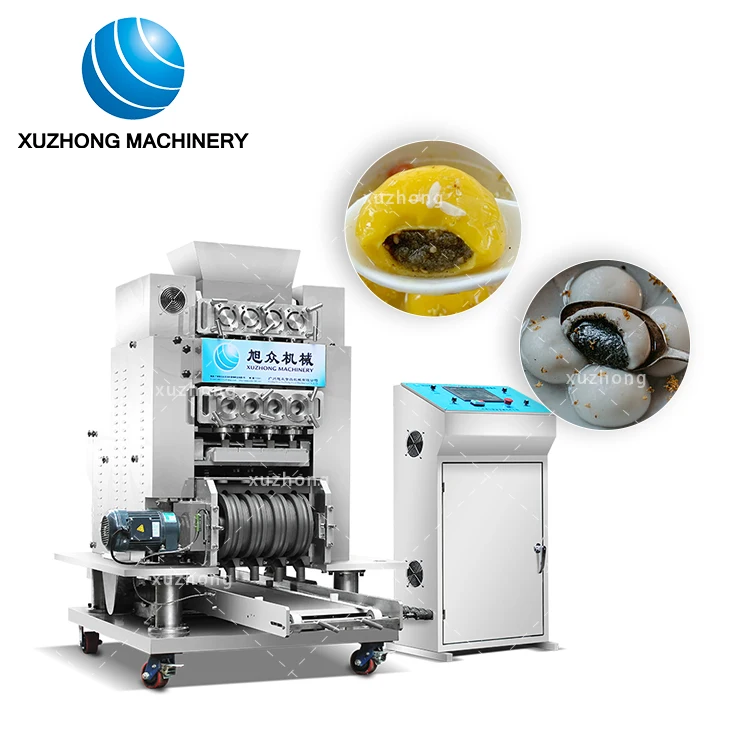 Industrial Dough Divider And Rounder Machine Automatic Tray Forming Tang Yuan Machine Maker Glutinous Rice Ball Making Machine