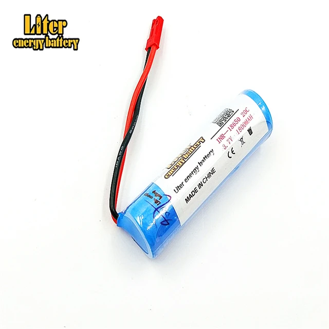 3.7V 1800mAH Remote control helicopter aircraft cylindrical lithium battery 3.7V 1800mAH 20C discharge lithium iron 18650