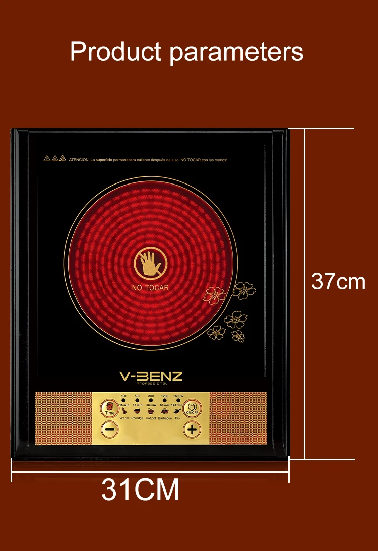 
V-BENZ Hot Sale household Promotion Ultra Slim Touch Control electric induction cooker 