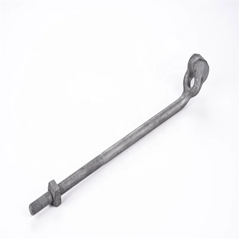 Steel Angle Type Anchor Rod Thimble Eye Bolt Hex Bolt Design-Metric Measurement System