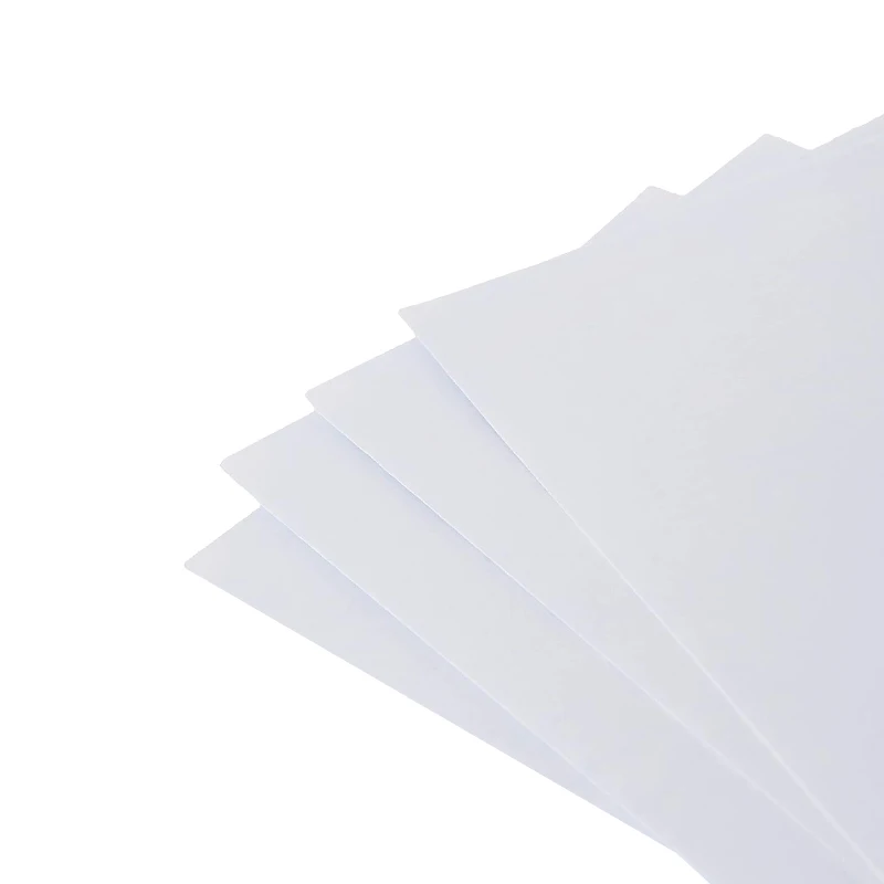 110x220 мм 90GSM самоуплотняющие конверты для бумажника белый картонный конверт документов