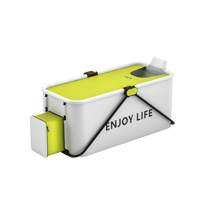 Best Selling Newly Designed PVC Square Family Portable Bath Bucket SPA Tubs Folding Plastic Bathtub