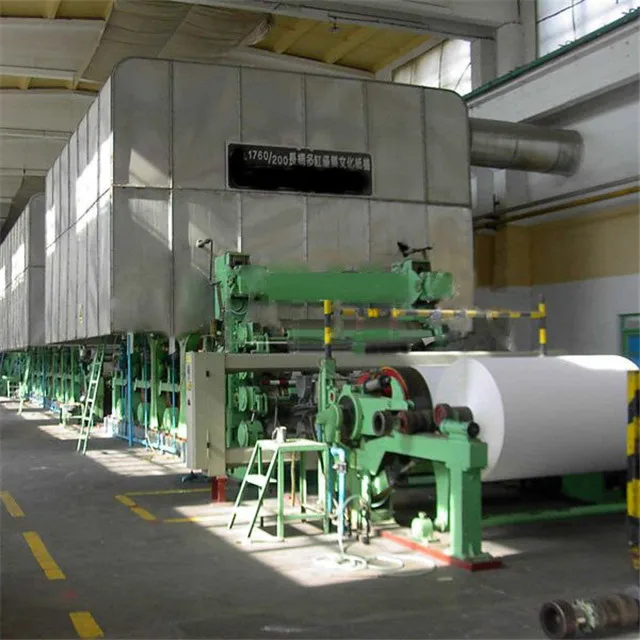 High Quality A4 Copy Paper  Production Line 80gsm Machine  From Paper Recycle