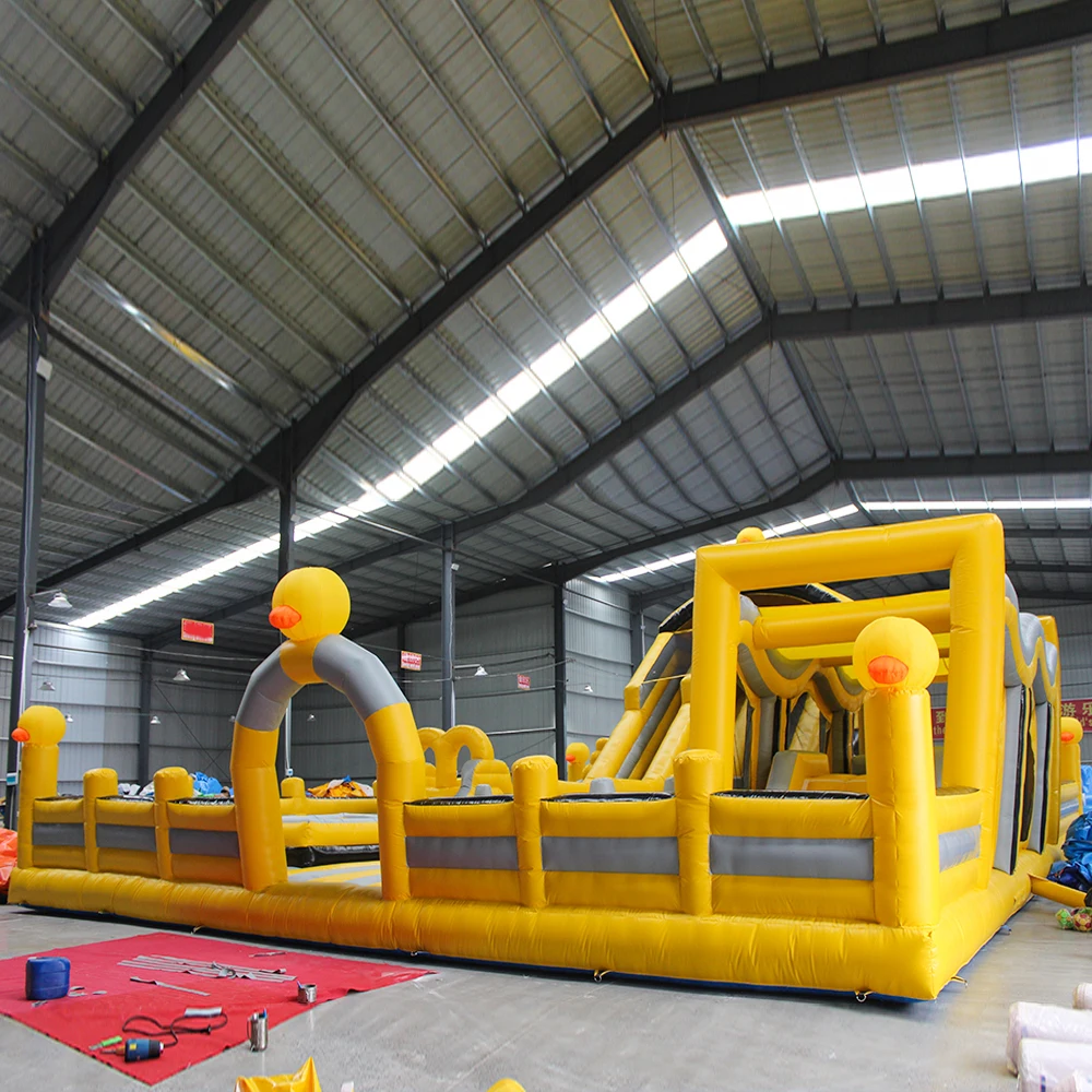 Commercial Bounce House Inflatables Combo Bounce House And Wet Dry Slide Bounce House Water Park