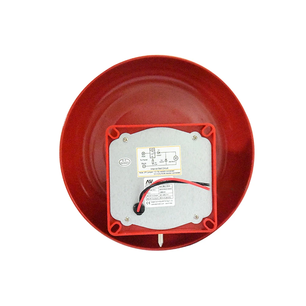 Complete Conventional fire alarm 24V DC 6 inch fire alarm bell