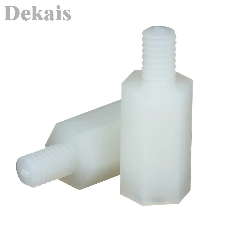 M3 M4 Spacer Nylon Black White Hex Screw Nut Standoff PCB Assortment Box Kit Male-Female TP