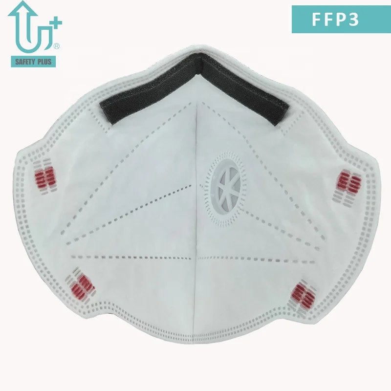 Wholesale High Quality Anti Dust Respirator Filter Disposable Mouth Guard Faceshield FFP3 Mask