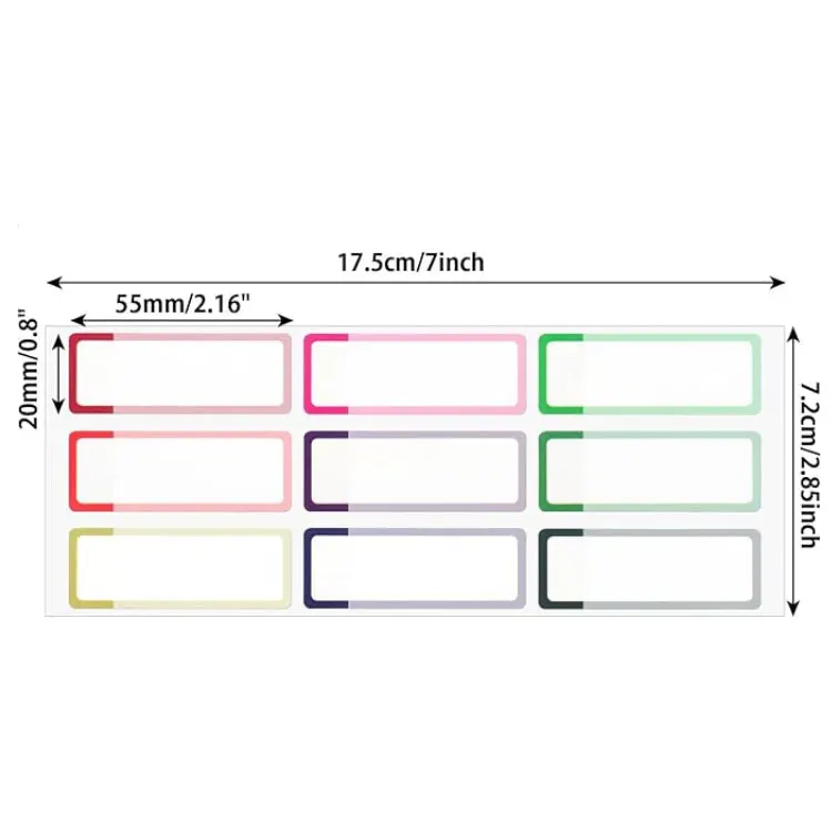 Waterproof Baby Self Laminating Bottle Labels for Daycare Supplies, School Name Labels Stickers for Kids,Name Tags for  Bottle