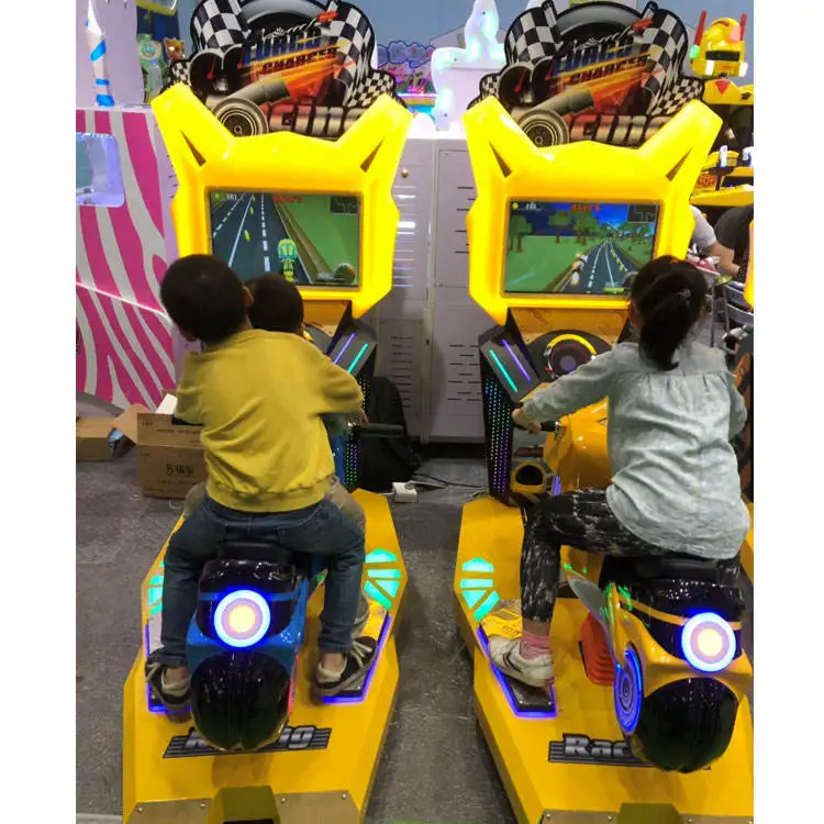Amusement 3d Simulator Arcade Race Video Game Machine Coin Operated kids crazy super motor driving video motorbike racing games