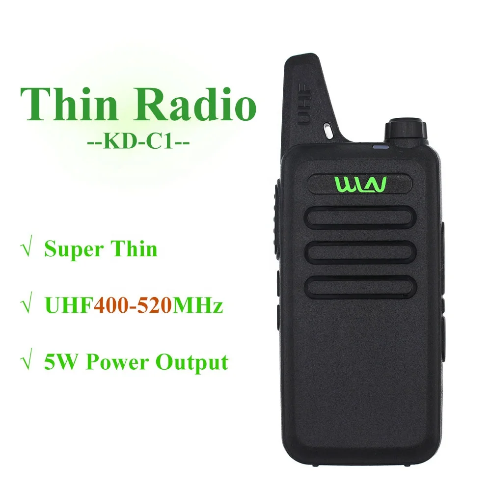 Mini KD-C1 Cheap UHF two way radio Long Range handy talkie-walkie kids KDC1Handheld Walkie Talkie Two-way Radio