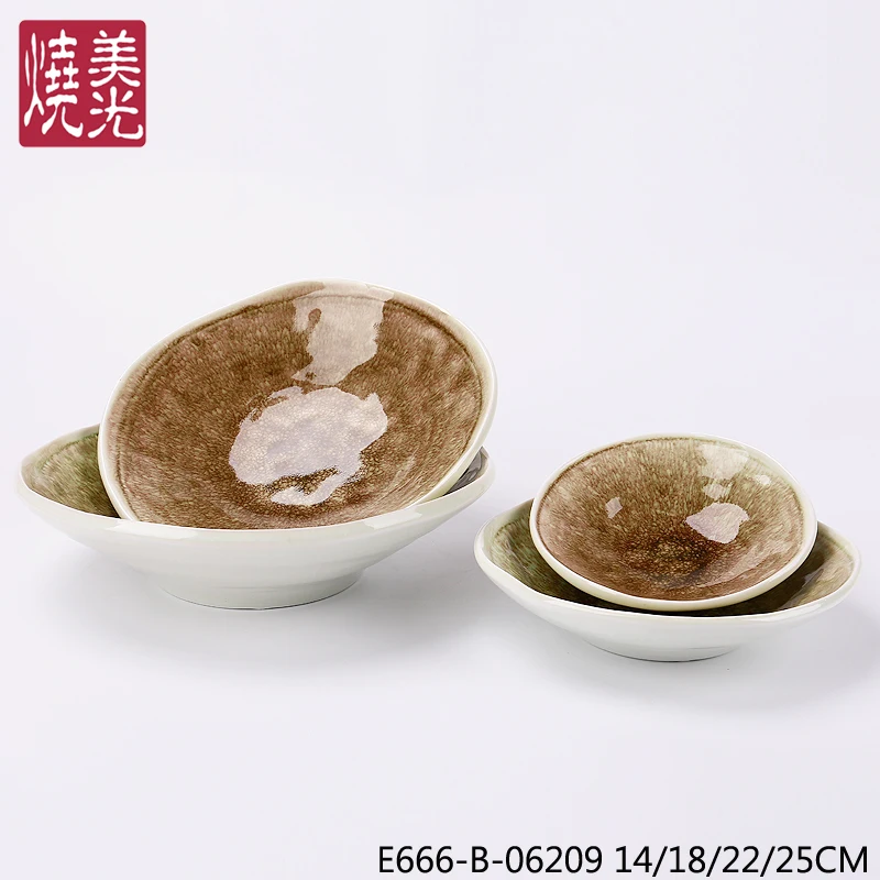 Nice design Ceramic dinnerware for restaurant wedding tapas bowls Porcelain Salad Cereal Bowl set