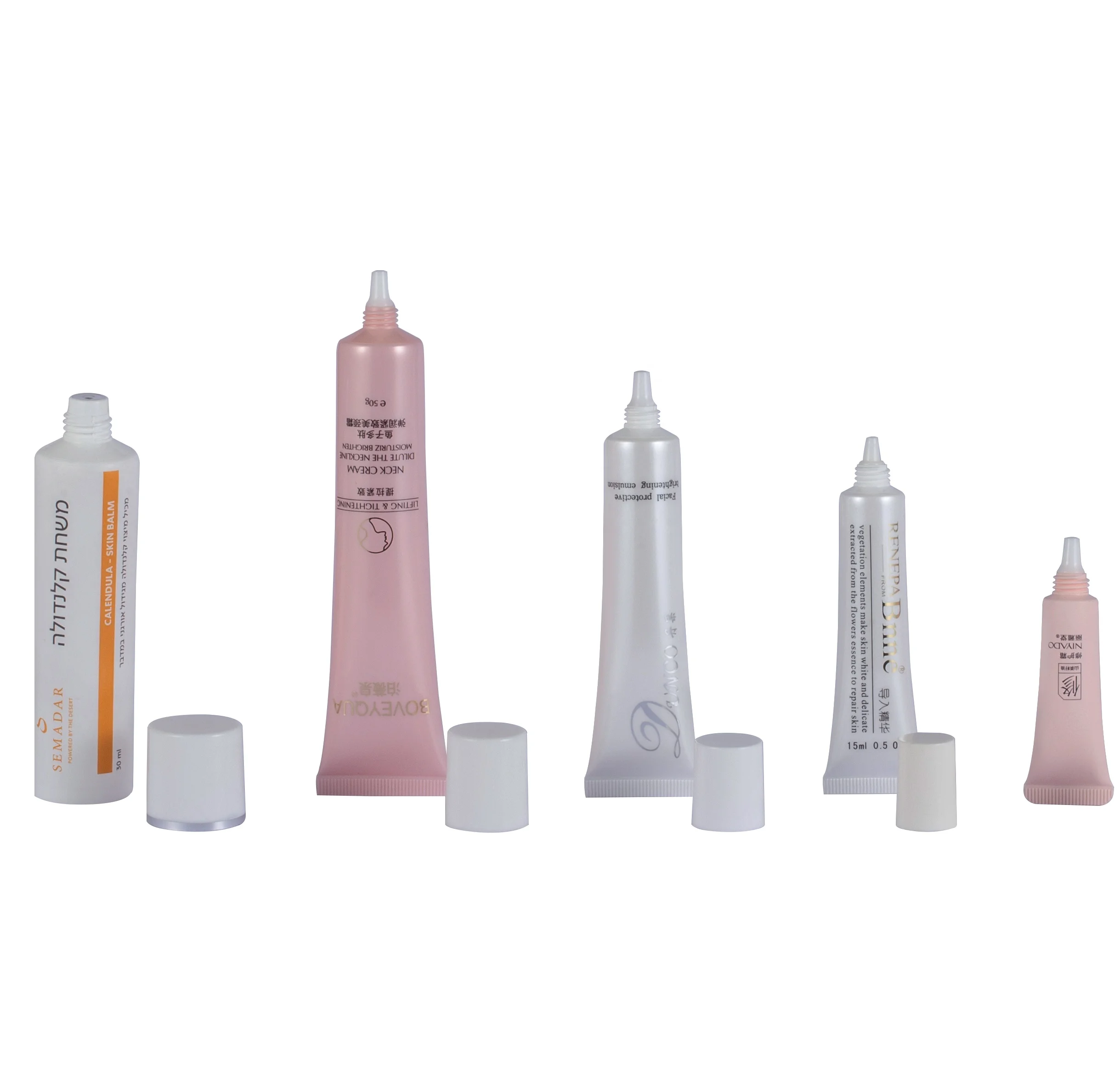 5g 5ml 15ml PE Plastic Tube for Cosmetic Packaging