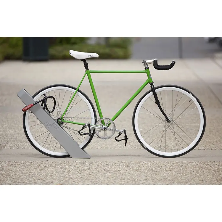 
galvanized steel bike parking rack outdoor street modern metal bicycle stand 