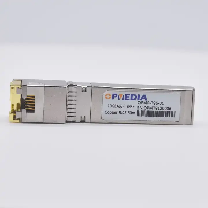 10GBASE-T SFP + медный RJ-45, модуль оптического приемопередатчика 30 м для Cisco Intel HPE BladeSystem Mellanox