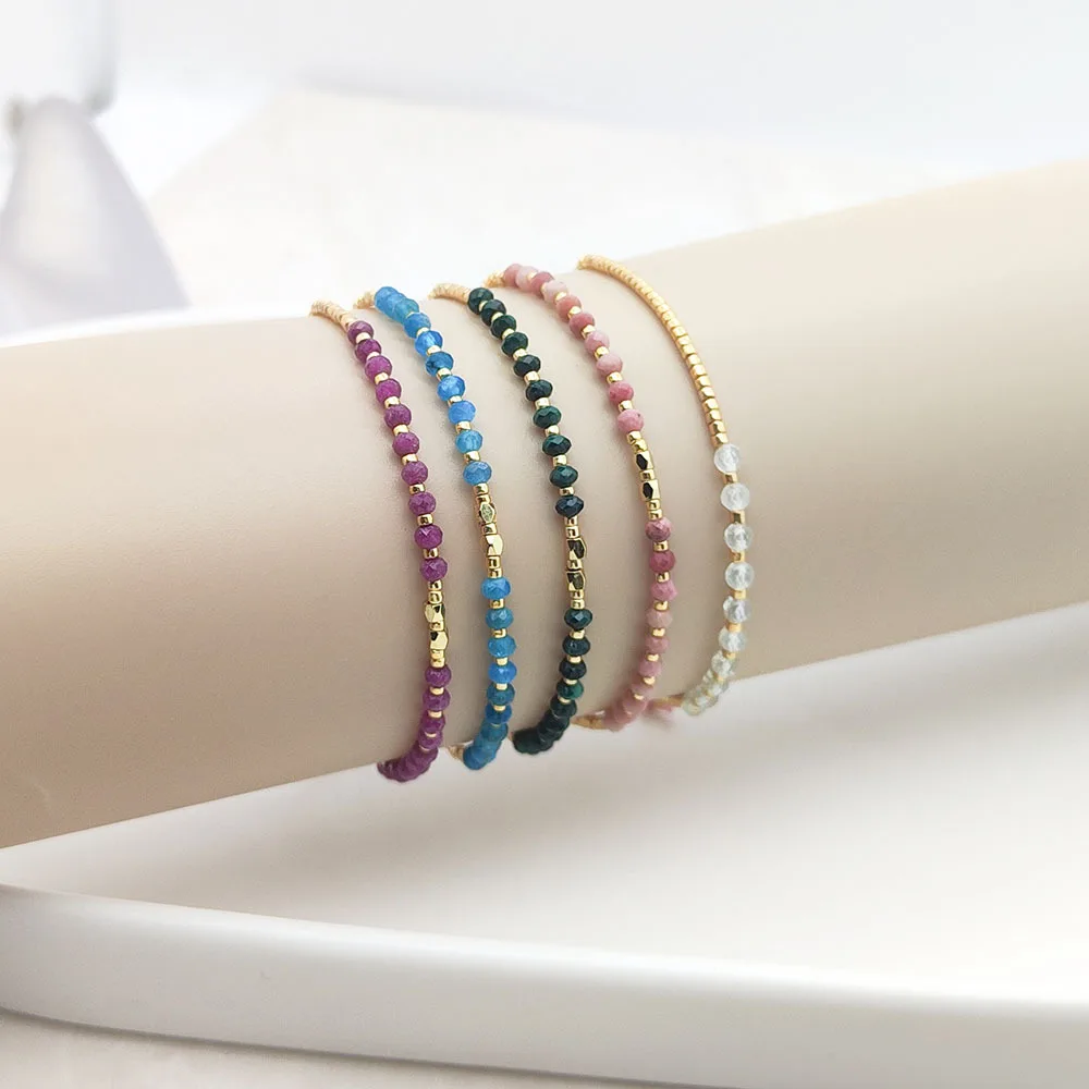 JC новые модные регулируемые браслеты whosale muti-color из натурального камня бусины miyuki