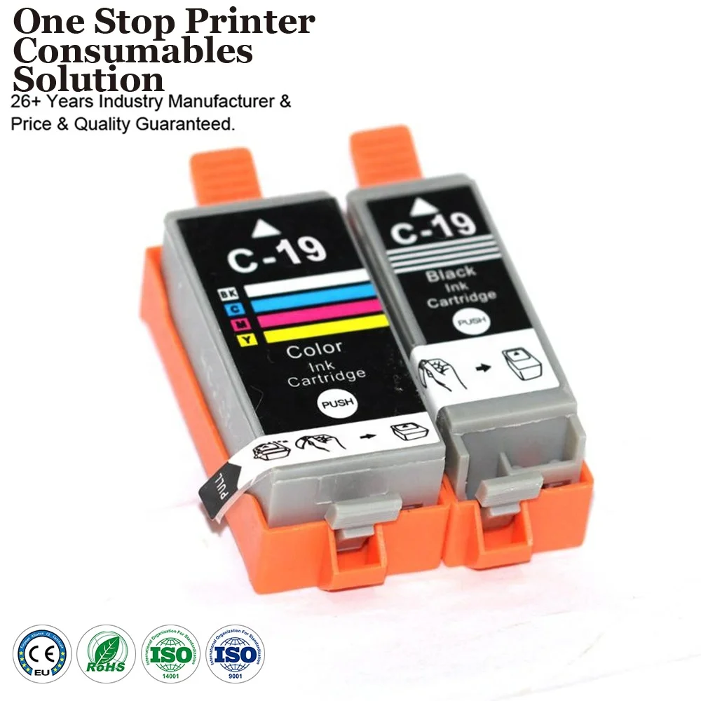 INK-POWER BCI 19 BCI19 BCI-19 Premium Compatible Color Inkjet Ink Cartridge for Canon PIXMA IP110 MINI260 MINI360 Printer