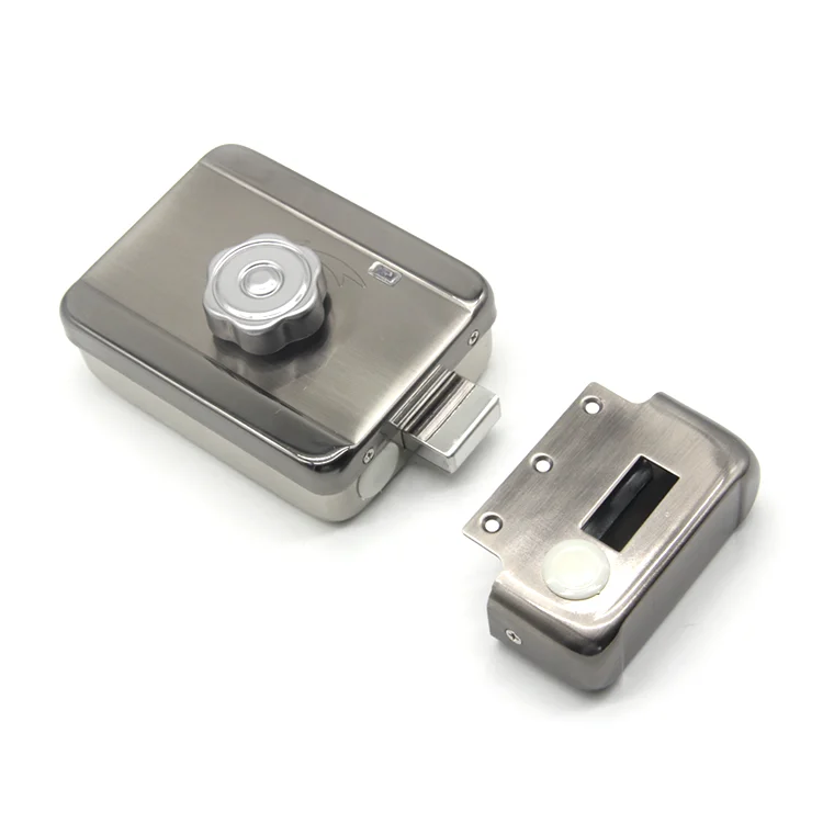 Serrure de Porte Mechanical Stainless Steel Security Smart Electronic Electric Magnetic Digital Rim Door Lock