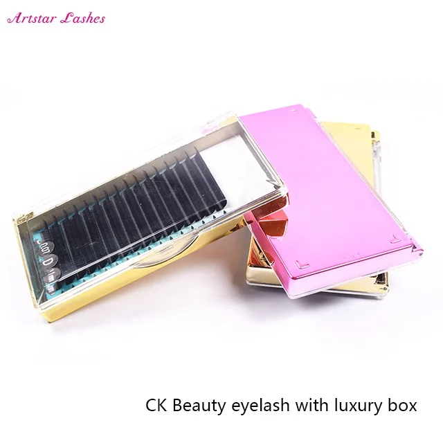 CK Beauty lashes manufacturer Russian Volume Lashes 0.03 0.05 0.07 thickness 7-17mm length eyelashes