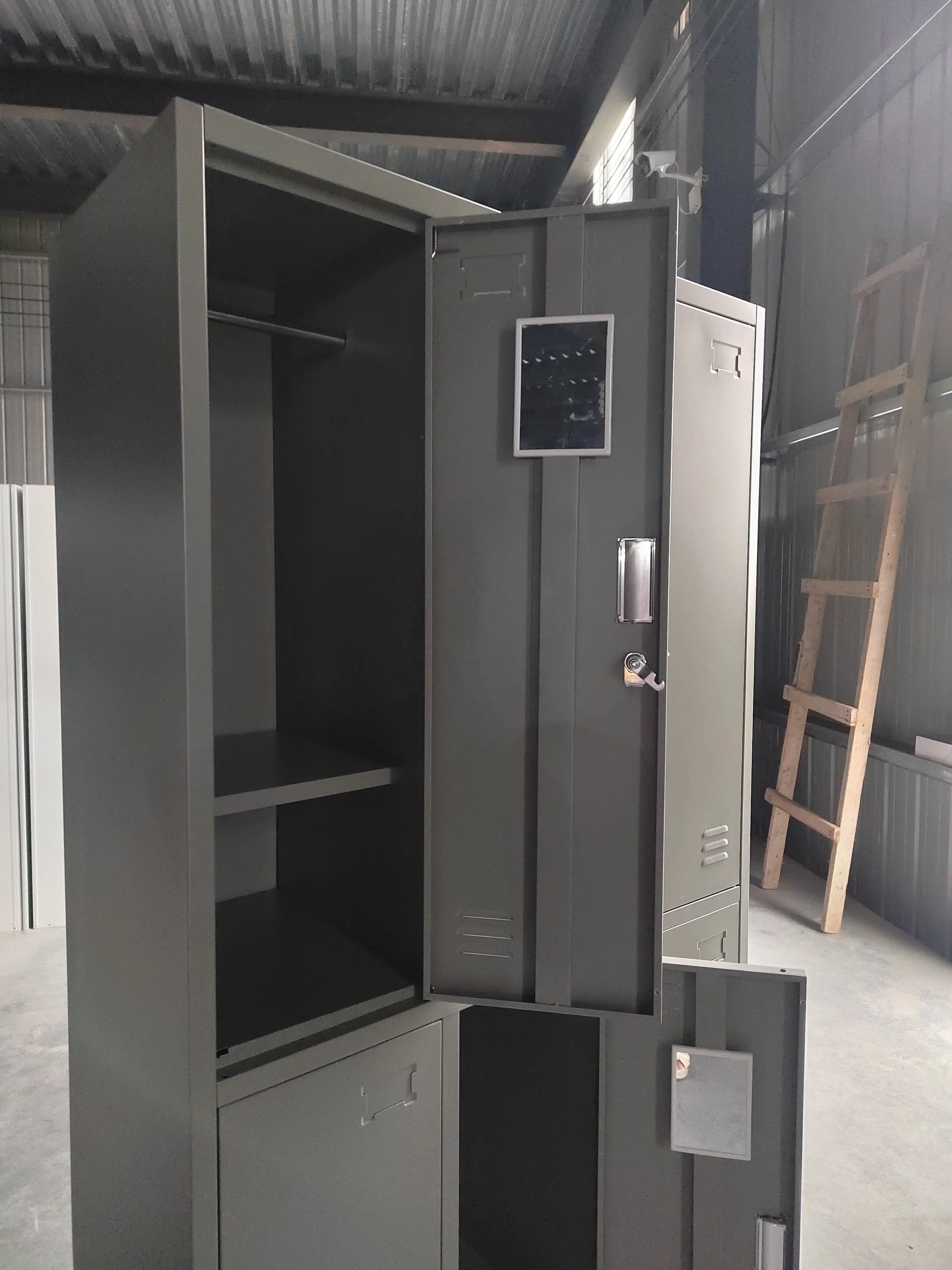 6 Door Metal Locker Cabinet Used for Gym Staff in Office School Six Doors Metal Locker 6 Door Personnel Lockers