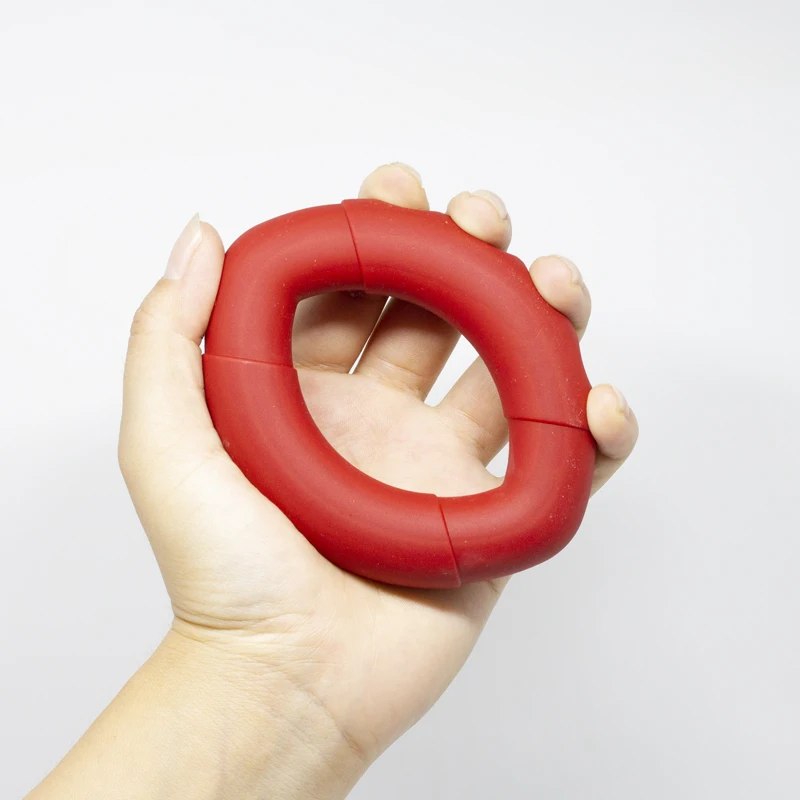 2022 Expander Fitness Flexible O-shape Silicone Hand Strengthener Grip Ring wheel hand grip 10-40 kg