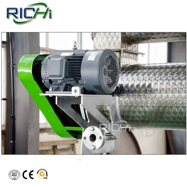 CE Verifier 5-7 T/H Pelletizer Extruder Machine for Animal Feeds Shrimp with Dryer