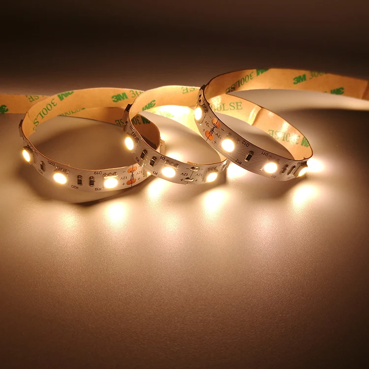 12V 24V 60leds/m warm white daylight cool white 2700K 3000K 4000K 6000K IP20 IP65 IP67 IP68 high cri flex led strip light 5050