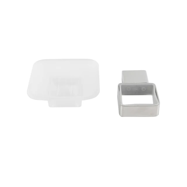 Wall Mounted Chrome Soap Holder Soap Dish for Bathroom &kitchen Stainless Steel Glass Hardware Modern Cup & Tumbler Holders