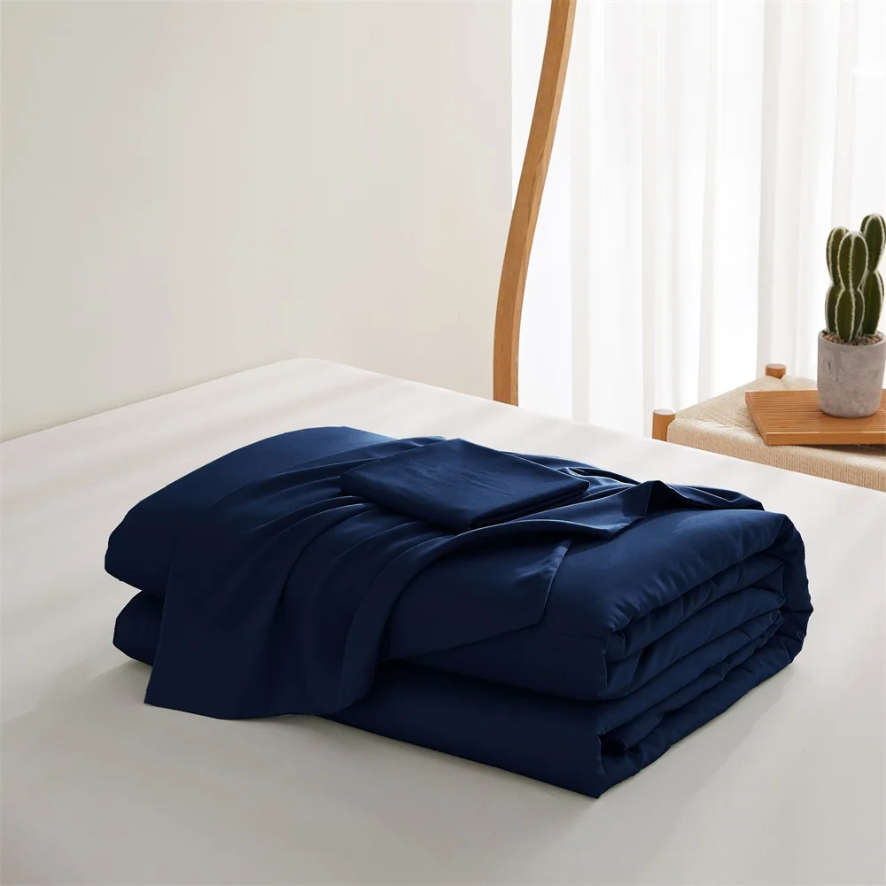 King Queen Twin Size Custom Bedding Sets 100% Cooling Bamboo Cotton Hotel Luxury Duvet Cover Comforter Designer Comforter Sets