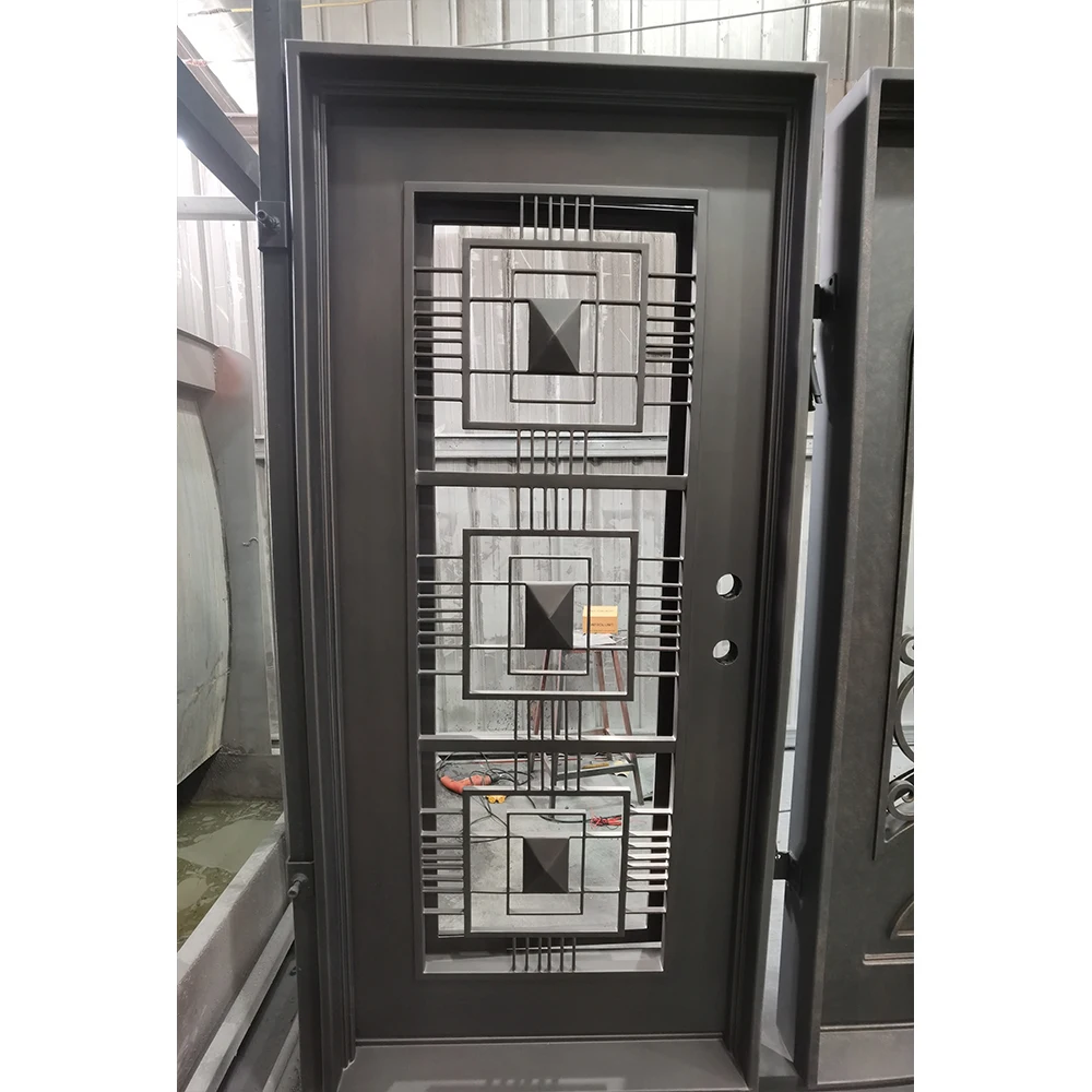 HUAART Professional Customization Hot New Products Sturdy and Durable Safe Front Door Security Gate Exterior Security Steel Door