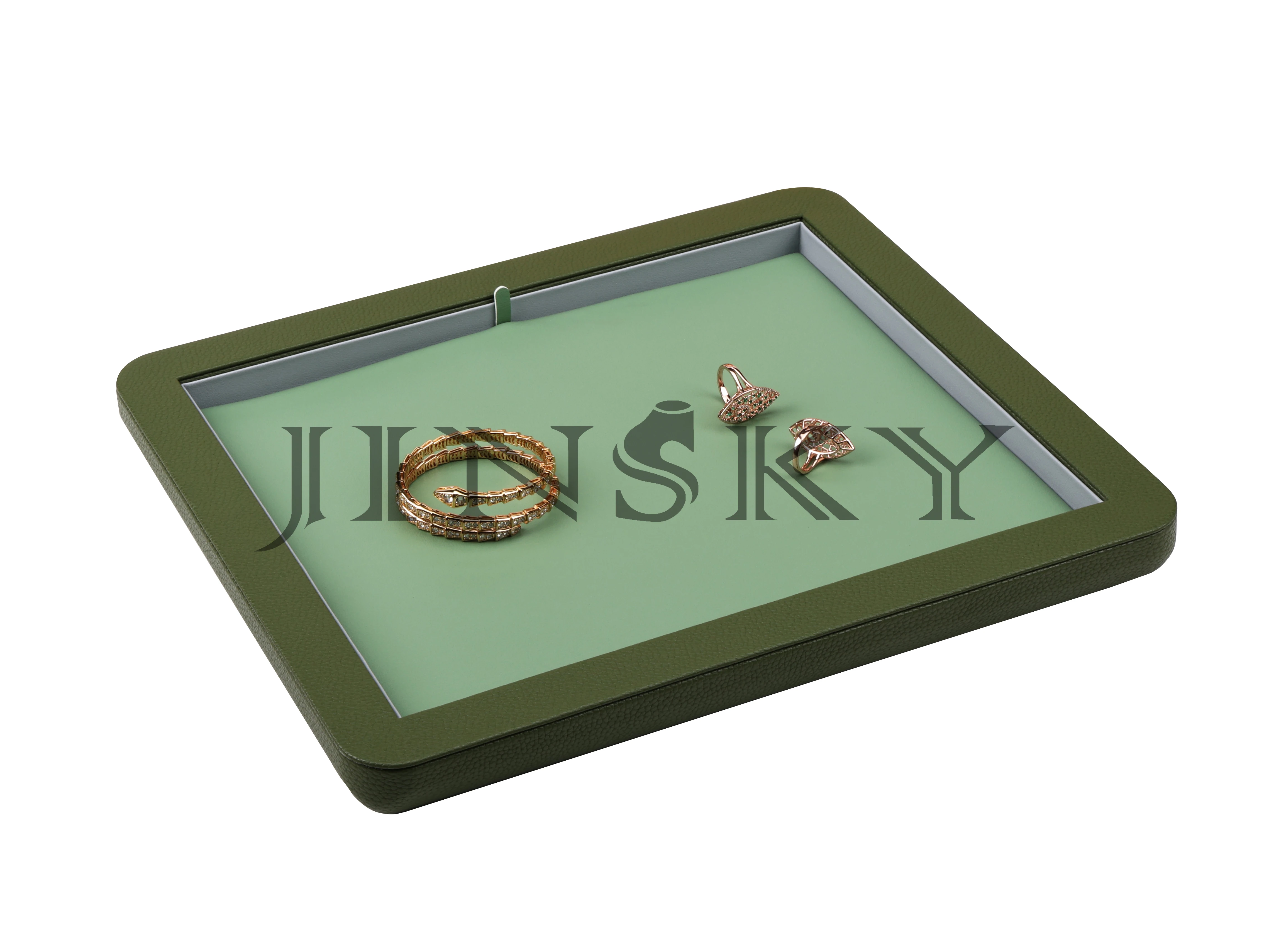 JINSKY wholesale jewelry display tray for jewellery ring necklace china supplies