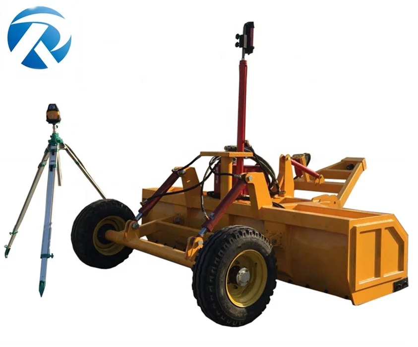tractor accessories dual control laser land leveling scraper grader