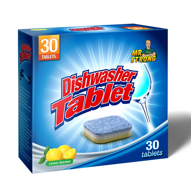 Fast Dissolving Dishwasher Soap Tablets Powerful Cleaner