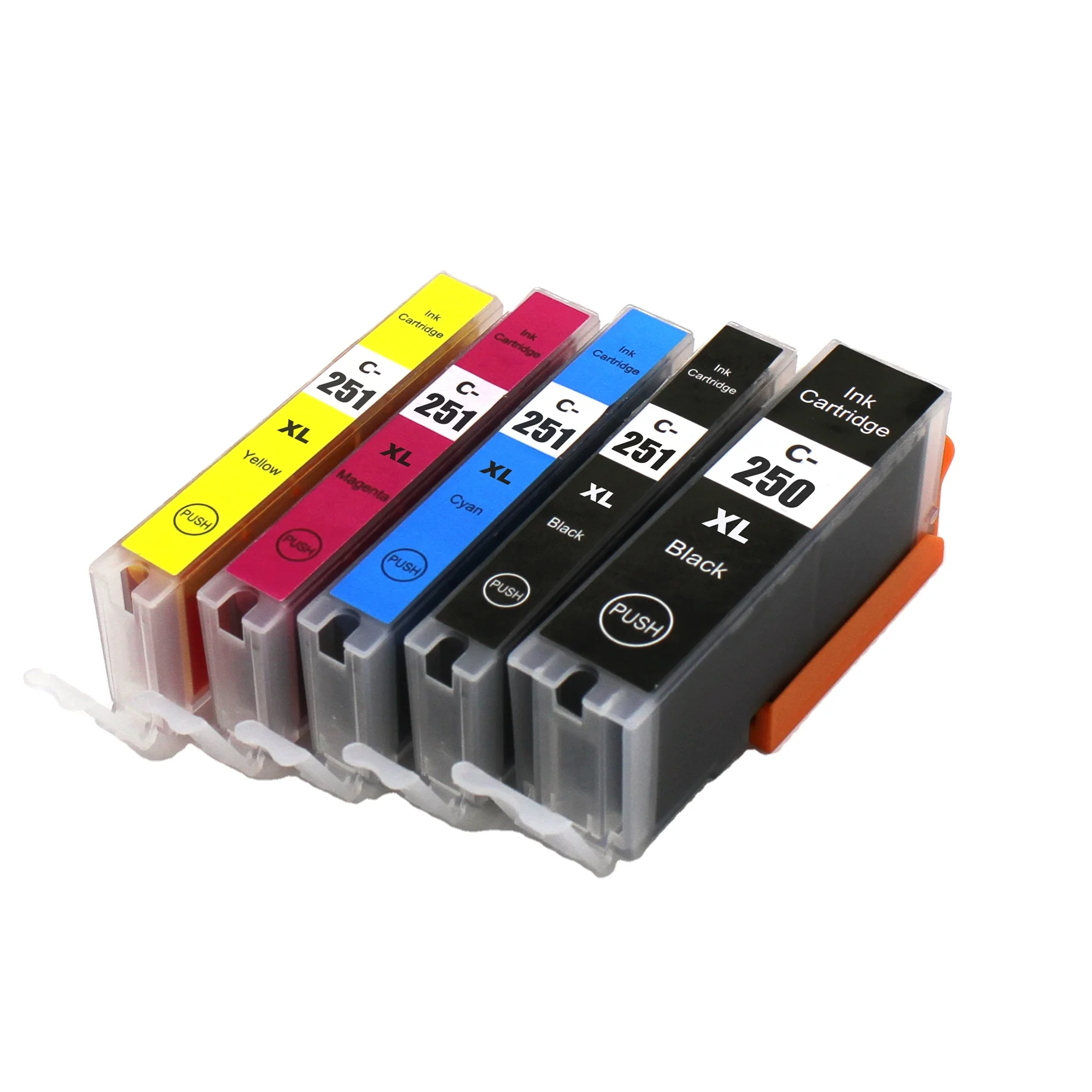 WEL-TRY 250 251 PGI250 PGI-250XL CLI251 PGI-250 XL Compatible InkJet Ink Cartridge for Canon PIXMA IX6820 MX922 IP7220 Printer