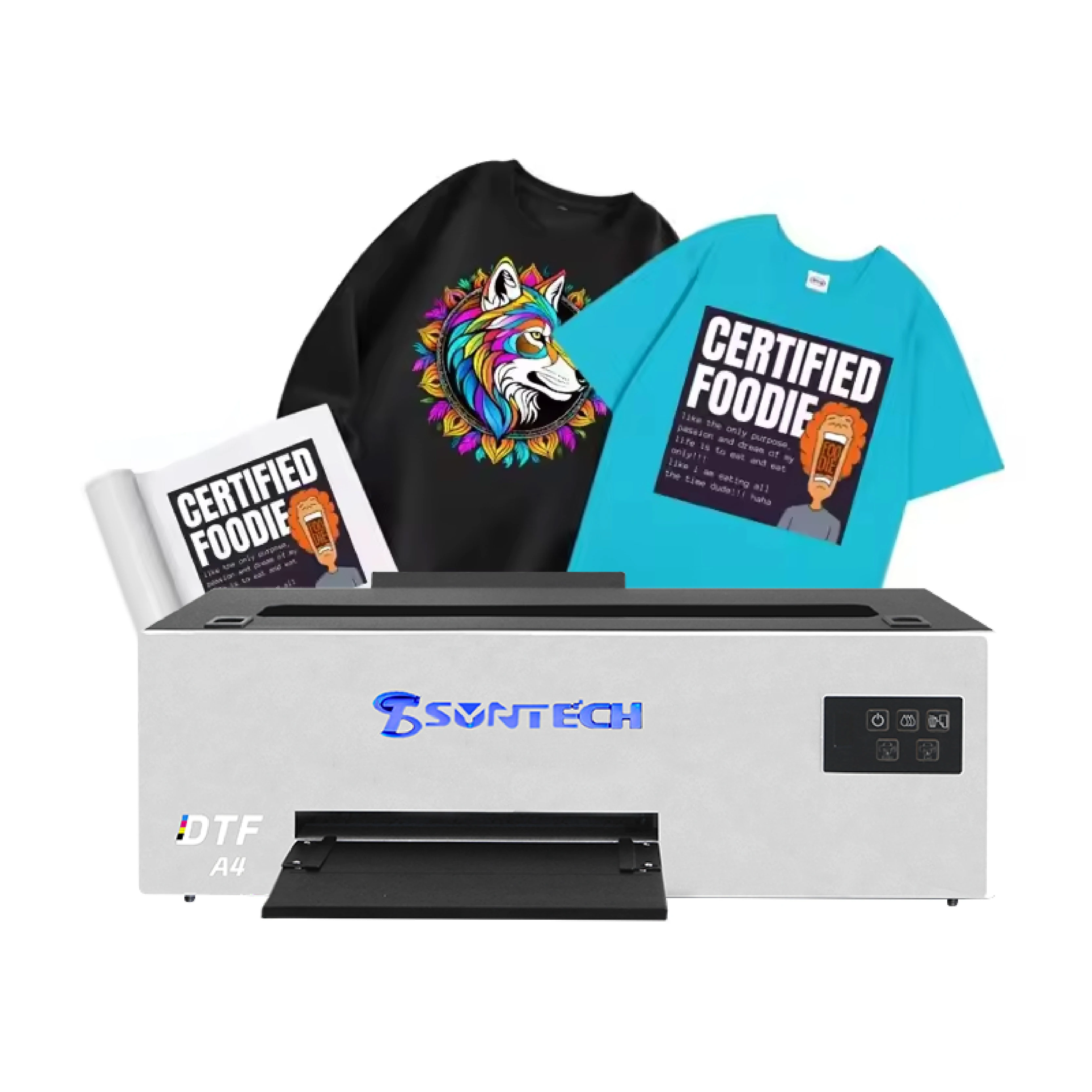High Quality Uv Dtf Printer T-Shirt Printing Machine Garment A4