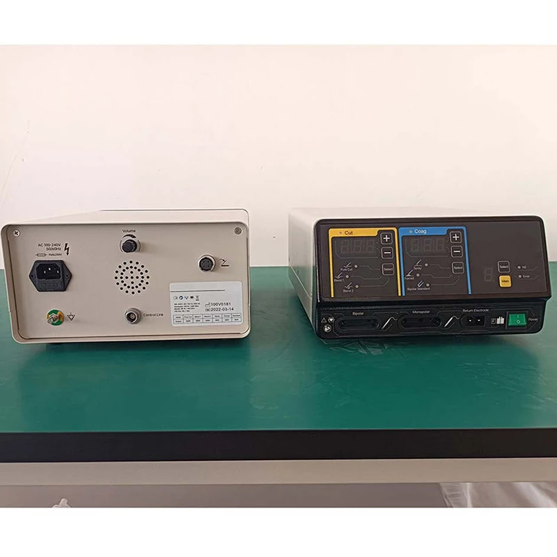 High Frequency Bipolar Hospital Portable Surgical Diathermy Electrocautery 400watts bipolar available electrosurgical unit