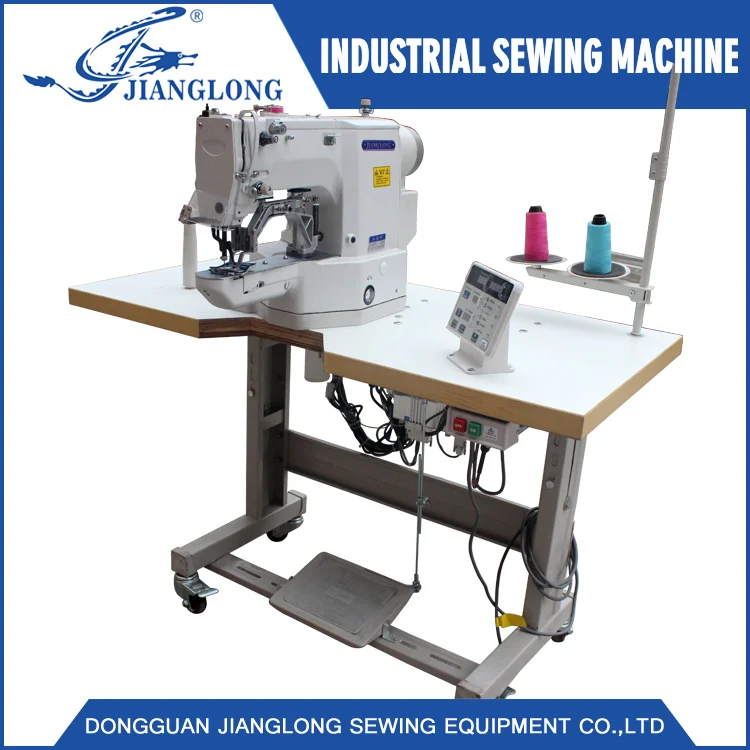JL-430D maquina de coser industrial  jiang long heavy duty tacking pattern dog collar electronic bartak sewing machine
