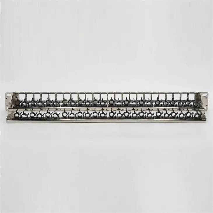 FTP 24Port  Empty Patch Panel High Quality Networking Shield Empty Patch Panel Use For Keystone Jack